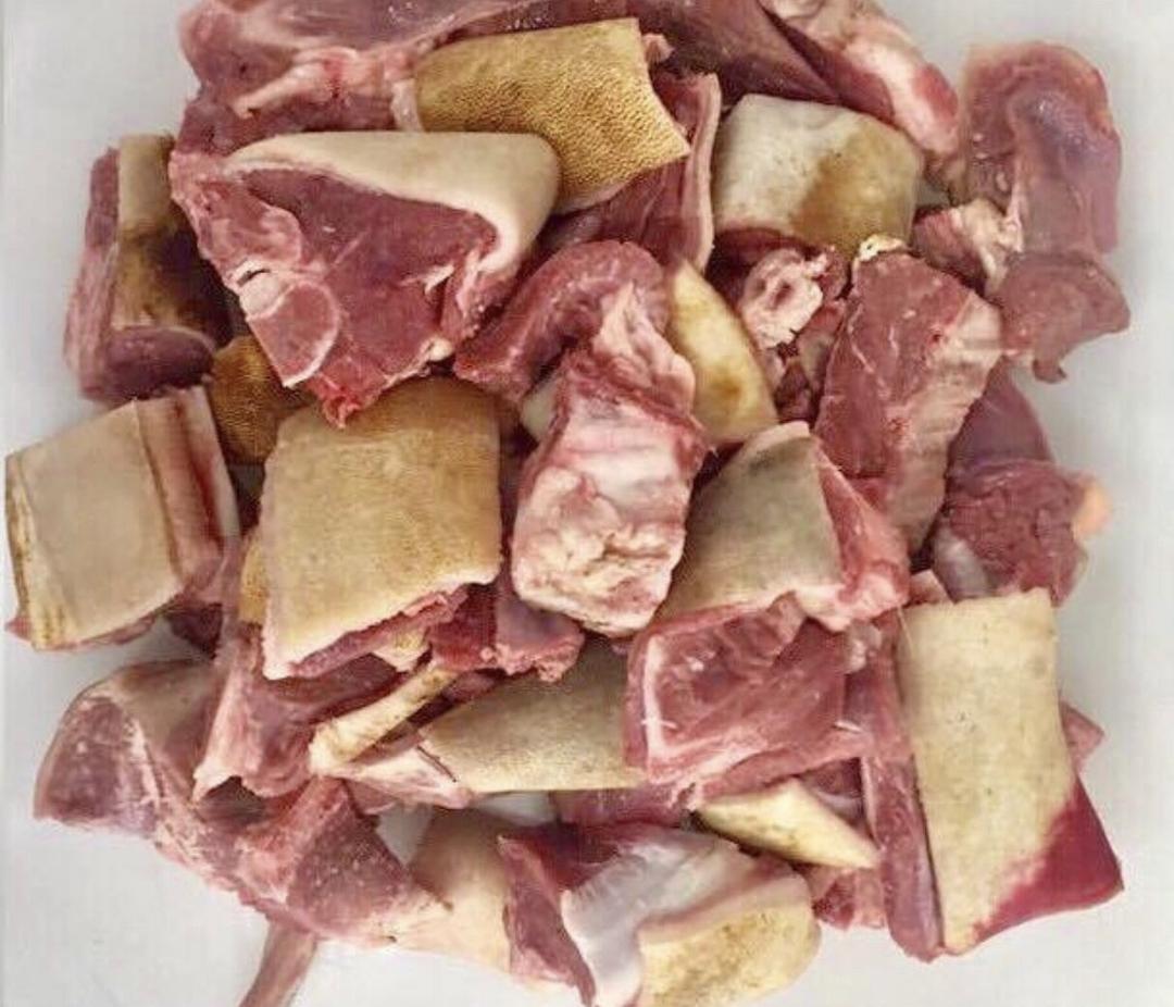 Frozen boneless Goat Meat 1kg