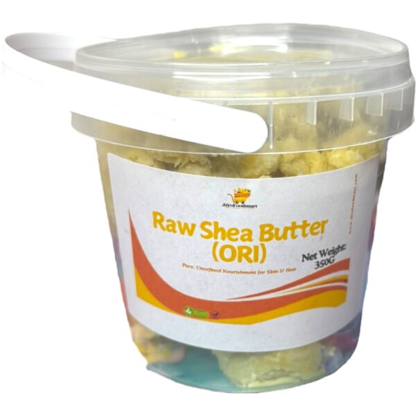 Raw Shea Butter Ori – Authentic, Unrefined African Shea Butter for Skin & Hair Nourishment 350G